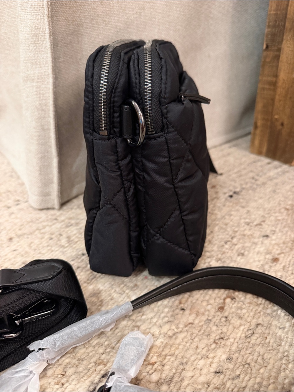 NWT MZ Wallace Madison Crossbody - Black - Picture 6 of 9